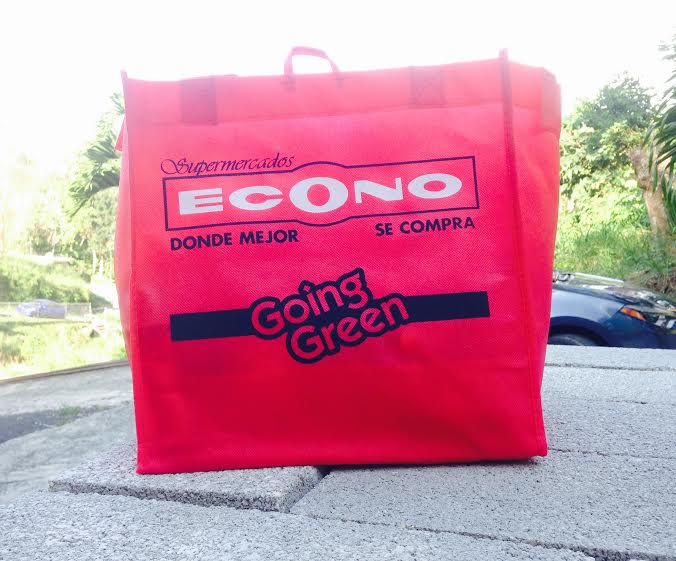 Reusable Bag, 25 cents at the Econo