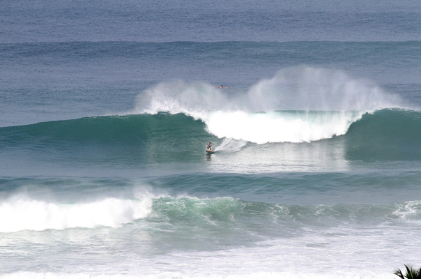 David surfing Tres Palmas